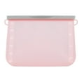 thumbnail image 1 of Food Storage Bag Leak-proof Easy Seal Silica Gel Vegetable Fruit Freezer Gallon Bag for Home, 1 of 12