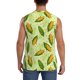 thumbnail image 4 of Balery Fresh Corn Camisetas sin mangas para hombre, absorbe la humedad y protege contra el mal olor.-Medium, 4 of 7