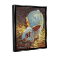 thumbnail image 4 of Stupell Industries Rabbit Pointillism Portrait Animals & Insects Painting Black Floater Framed Canvas Art Print Wall Art, 17 x 21, 4 of 10