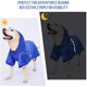 thumbnail image 5 of Chubasquero impermeable para perros Chaqueta impermeable para mascotas grandes, 5 of 5