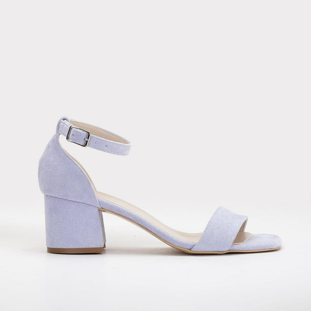 Iva - Sandalias de ante lila lila 22.5 CM