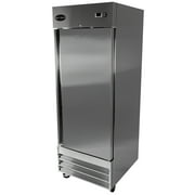 Heavy Duty Commercial 23 cu ft Solid Door Stainless Steel Upright Reach-in Freezer (1 Door)