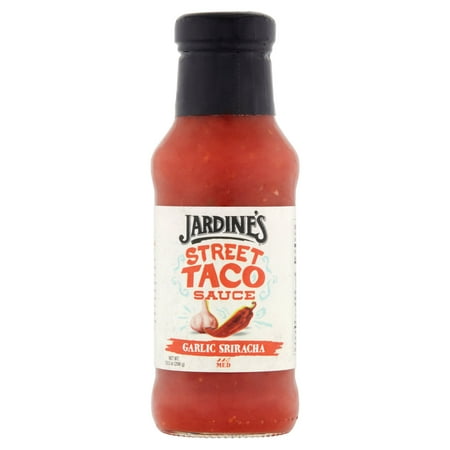 (2 Pack) Jardine's Garlic Sriracha Street Taco Sauce, 10.5 (Best Hot Sauce For Tacos)