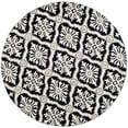 thumbnail image 4 of SAFAVIEH Easy Care Kodney Trellis Area Rug, Black, 2' x 3', 4 of 9