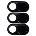 thumbnail image 1 of MasteelfCA 3 in 1 Webcam Cover Ultra Thin Web Camera Cover for Computer Laptop Desktop PC Smartphones (Black), 1 of 7