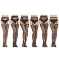 thumbnail image 1 of MesaSe Bas pour Femmes, Design Fessier Ouvert, Collants Transparents, Pantyhose, Bas Résille, 1 of 8
