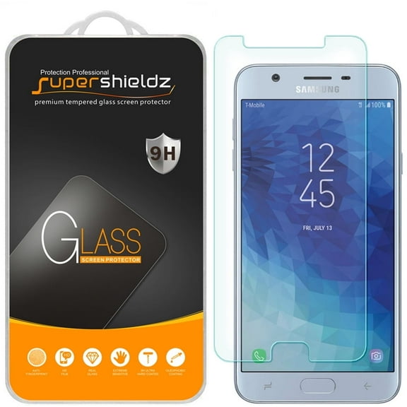 [1-Pack] Supershieldz for Samsung Galaxy J7 Star Tempered Glass Screen Protector, Anti-Scratch, Anti-Fingerprint, Bubble Free