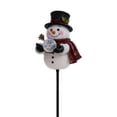 thumbnail image 2 of Christmas Clearance,Snowman Magic Fountain Garden Light, Flowing Snowflake LED Christmas Stake Light, Solar Powered Cascading Warm Glow Outdoor Yard Decor for Lawn, 2 of 5