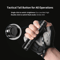 thumbnail image 2 of Linterna Tactica C3 Linternas Potentes Led Recargable Negro, 2 of 4