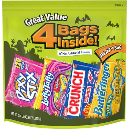 big bag of candy