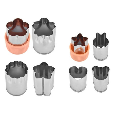 

Fruit Star Shape Mould Tools Cookie Cake Plunger 8Pcs Fondant Cake Mould Double Boiler for Chocolate Melting 4 Cup Small round Cake Pan Tube Cake Pan 9 Inch Chocolate Balls Stand Small Foil Pans 3 Set