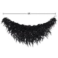 thumbnail image 5 of My Texas House Halloween Drapey Faux Cedar Garland, Black, 6', 5 of 6