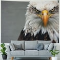 thumbnail image 4 of Orinice Bald Eagle Tapestry Wall Hanging Unique Style Graphic Tapestries Home Decor for Living Room Bedroom Farmhouse Dorm 50x40inch, 4 of 6