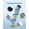 thumbnail image 4 of 3 Pairs Medical Sport Compression Socks - 15-20mmhg Graduated Knee-High Support for Men & Women, Ideal for Soccer, Running, and Nurses, 4 of 7