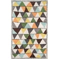 thumbnail image 1 of Momeni BUNGLBUN-1MTI5076 Novogratz Bungalow Collection Tri Area Rug, 5 ft. x 7 ft. 6 in. - Multicolor, 1 of 1