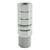 RoadPro RP-105ADT Heavy Duty Chrome Plated Antenna Stud with SO-239 Connector Replacement Stud For CB Ham Two Way Radio Antennas