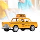 thumbnail image 1 of Taxi de Doble Puerta de simulación, vehículos fundidos a presión de aleación 1:32 Escala Cabina Trasera con Sonido y luz(Taxi A) Ecomeon no, 1 of 4