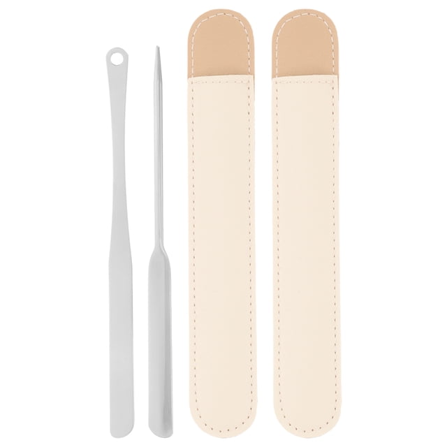 GOOHOCHY 1Jgo Spatula Para Mezcla De Maquillaje Y Esmalte En Inoxidable