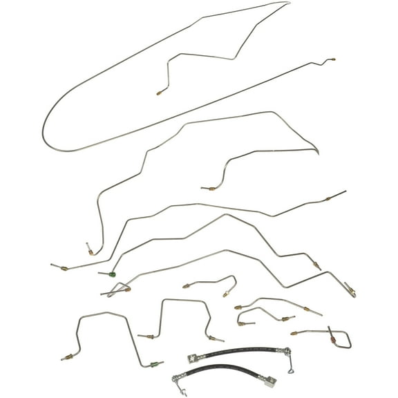 Dorman 919-039 Stainless Steel Preformed Brake Line for Specific Dodge Models (OE FIX)