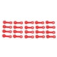 thumbnail image 3 of RISK 20 Piezas Tapa de Ajuste Zerk Accesorio de Grasa Tapa de Tornillo de Purga de Freno Cubierta a Prueba de Polvo para Coche Motocicleta Rojo, 3 of 15