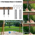 thumbnail image 5 of RedSwing High Back Toddler Bucket Swing Seat with Coated Chains, Heavy Duty Kids Swing Seat for Outside, Playground, Backyard, Swing Set Accessories, 5 of 18