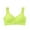 Yellow, variant on Zpanxa Wirefree Sports Bra for Women Seamless Yoga Fitness with Removable Pads Lightweight Moisture Wicking Comfort Support