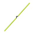 thumbnail image 1 of QualitChoice Soccer Agility Pole Obstacle Bar Professional Pole Football Training Yellow Marking Green 100cm, 1 of 6