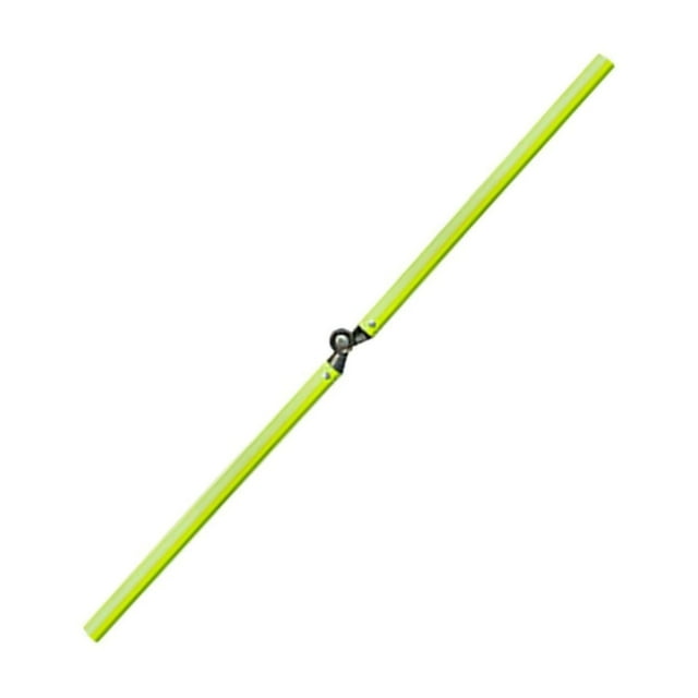 QualitChoice Soccer Agility Pole Obstacle Bar Professional Pole Football Training Yellow Marking Green 100cm