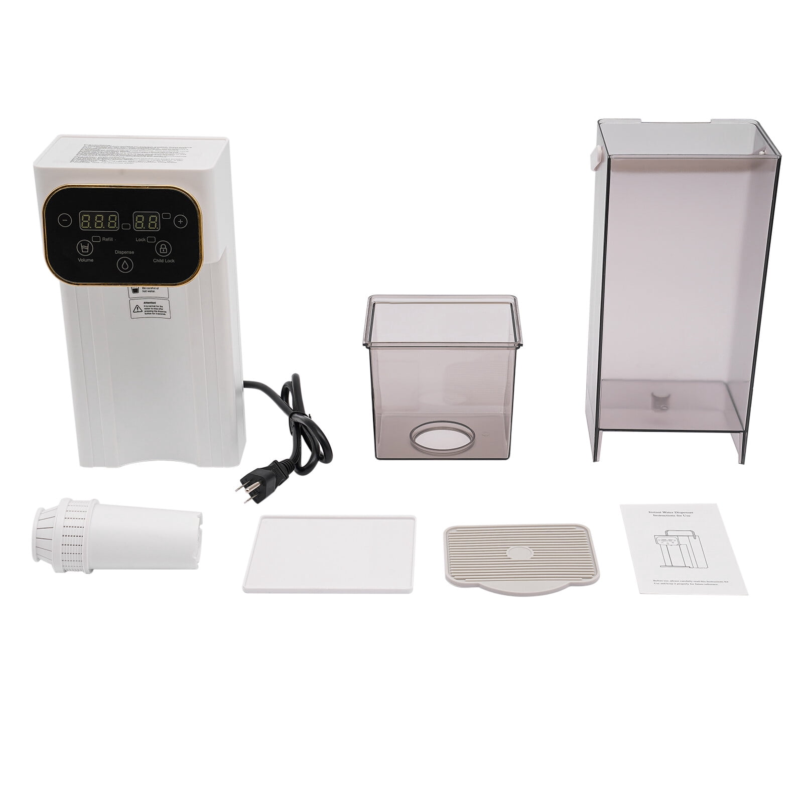 Instant Hot Water Dispenser with Filter, Countertop Water Dispenser 3L/101.44oz