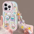 thumbnail image 4 of Funda Para Samsung 3d Cute Rabbit Bear + Chain Lanyard, 4 of 6