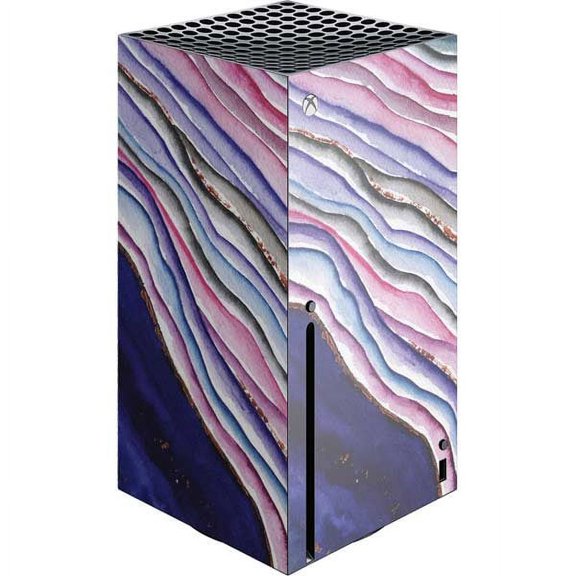 Skinit Geode Violet Watercolor Geode Xbox Series X Console Skin