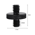 thumbnail image 4 of Adaptador de tornillo de montaje macho Likrtyny 50 Uds 1/4 pulgadas, 4 of 7