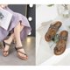 thumbnail image 1 of Sandalias de playa con diamantes de imitación y flores planas bohemias Wmkox8yii  ytu1291, 1 of 9
