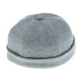 thumbnail image 1 of TISHITA Tuque de Danse Rétro Réglable Sans Bord Style Marin Chinois Gris Gris, 1 of 2