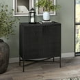 thumbnail image 7 of Evelyn&Zoe Brighton 28" Wide Rectangular Accent Cabinet, Black Grain, 7 of 7