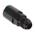 thumbnail image 4 of EFI Adapter, Quick Disconnect AN Male Fuel Hose Fitting Black Anodized  For Fuel Filter Rails AN6-5/16in, 4 of 8