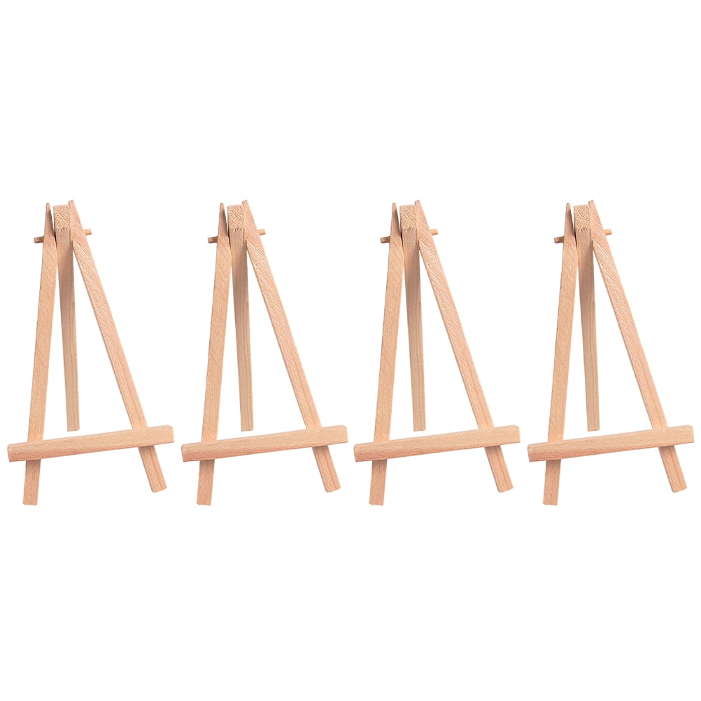 NUOLUX Easels Wooden Easel Wood Stand Small Display Drawing Tabletop Sketching Artist Miniature
