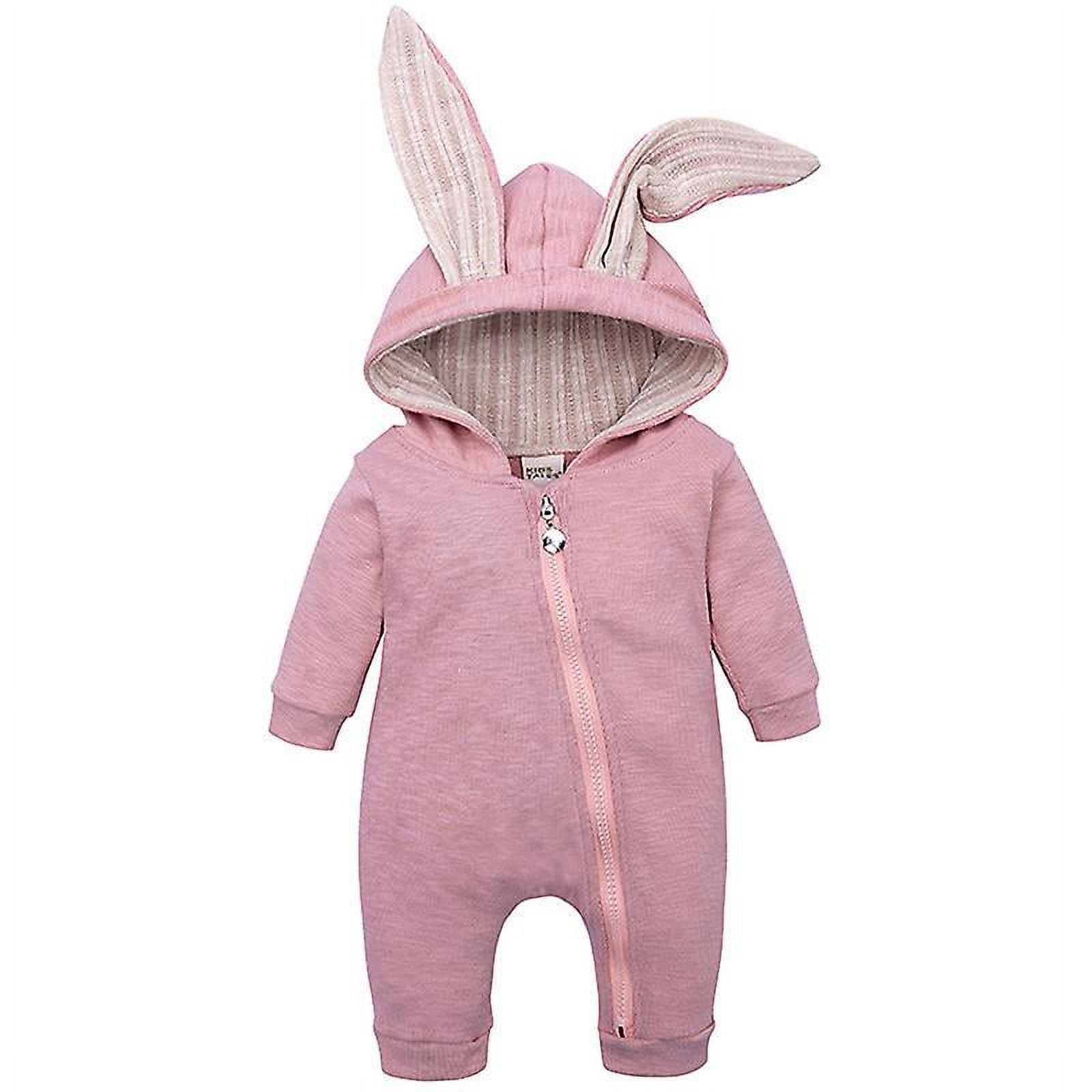 Newborn Infant Baby Romper Cute Rabbit Bunny Jumpsuit Easter Pajamas Walmart