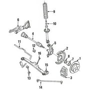 Genuine OE Mazda Shock Absorber - FB44-28-700C