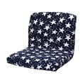 thumbnail image 1 of Funda para Silla de Taburete de Bar, Funda de Asiento Cuadrada Extraíble para Cafetería, Pub, Taburete, Protectores de Silla con Respaldo Bajo, Estilo 2 Baoblaze funda para taburete de bar, 1 of 8