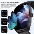 thumbnail image 2 of Smartwatch Reloj Inteligente 2.01 Inch Keluona Lt10 Deporte Pantalla Impermeable Con Correa De Silicona Negro, 2 of 8
