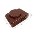 thumbnail image 4 of Camera Case,With Ricoh Rx100/zv1/lx10/sx740/zr1000/ccd Compatible With Pu Leather Camera, 4 of 6