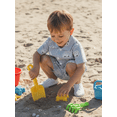 thumbnail image 4 of BemeyourBBs Toddler Baby Boy Summer Clothes Baby Boy Cotton 2 Piece Outfit Dinosaur Bus Lobster Print Short Sleeve Button Down Shirt with Elastic Waist Shorts Set Toddler Boys Summer Outfit, 4 of 9