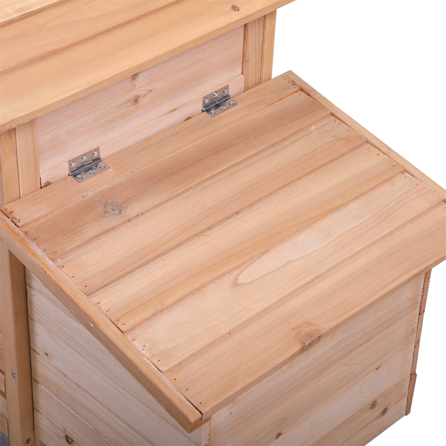 Pefilos 59" Large Chicken Coop Rabbit Hutch, Outdoor Wooden Pet Bunny House Hen Cage, Crib for 2 Rabbits Chicken Nesting Box, Beige Pefilos 59" Large Chicken Coop Rabbit Hutch, Outdoor Wooden Pet Bunny House Hen Cage, Crib for 2 Rabbits Chicken Nesting Box, Beige