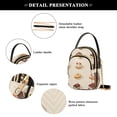 thumbnail image 4 of FORMRS Crossbody Bag for Women Quilted Travel Shoulder Cell Phone Purse with Chain Strap Handbag, Red Cakes, 4 of 7