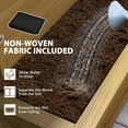 thumbnail image 5 of Outsunny 4 Tier Wood Planter Box with Drainage Holes, Freestanding Flower Box Outdoor Planter for Herbs, Vegetables, and Flowers, 5 of 9