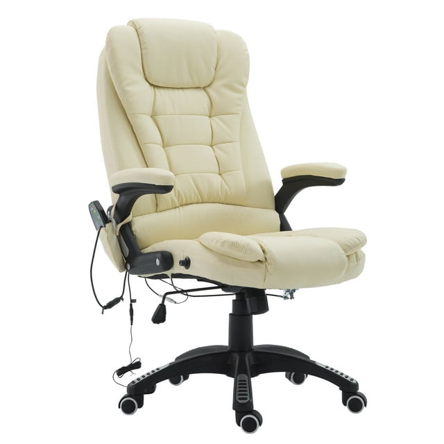 Home Office Computer Desk Massage Chair Executive Ergonomic Heated