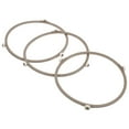 thumbnail image 1 of LEEYNEER Microwave Turntable Ring Set White Plastic High Temperature Resistance 3PCS Fits Most Ovens, 1 of 8