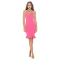 thumbnail image 2 of Hot Pink Small Size Women's Sleeveless Mini Cocktail Dress, Spaghetti Strap Bodycon Sexy Going Out Party Formal, Spring Summer 2024, 2 of 6
