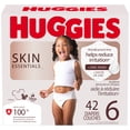 thumbnail image 1 of Couches pour bébés Huggies Skin Essentials, taille 6 (plus de 35 lb), 42 couches, 1 of 8